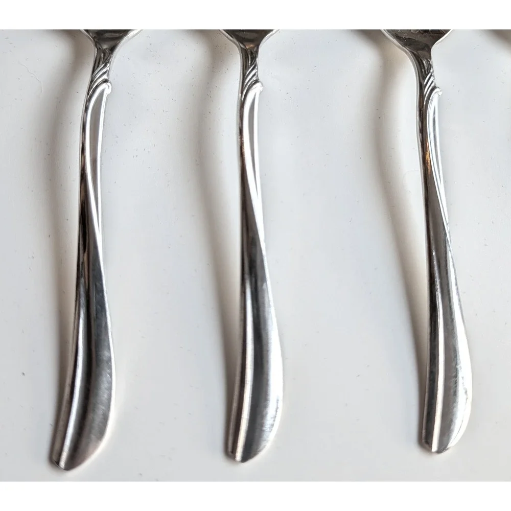 4 Old‎ Company Plate Radiance Silverplate Teaspoons International Silver IS Set